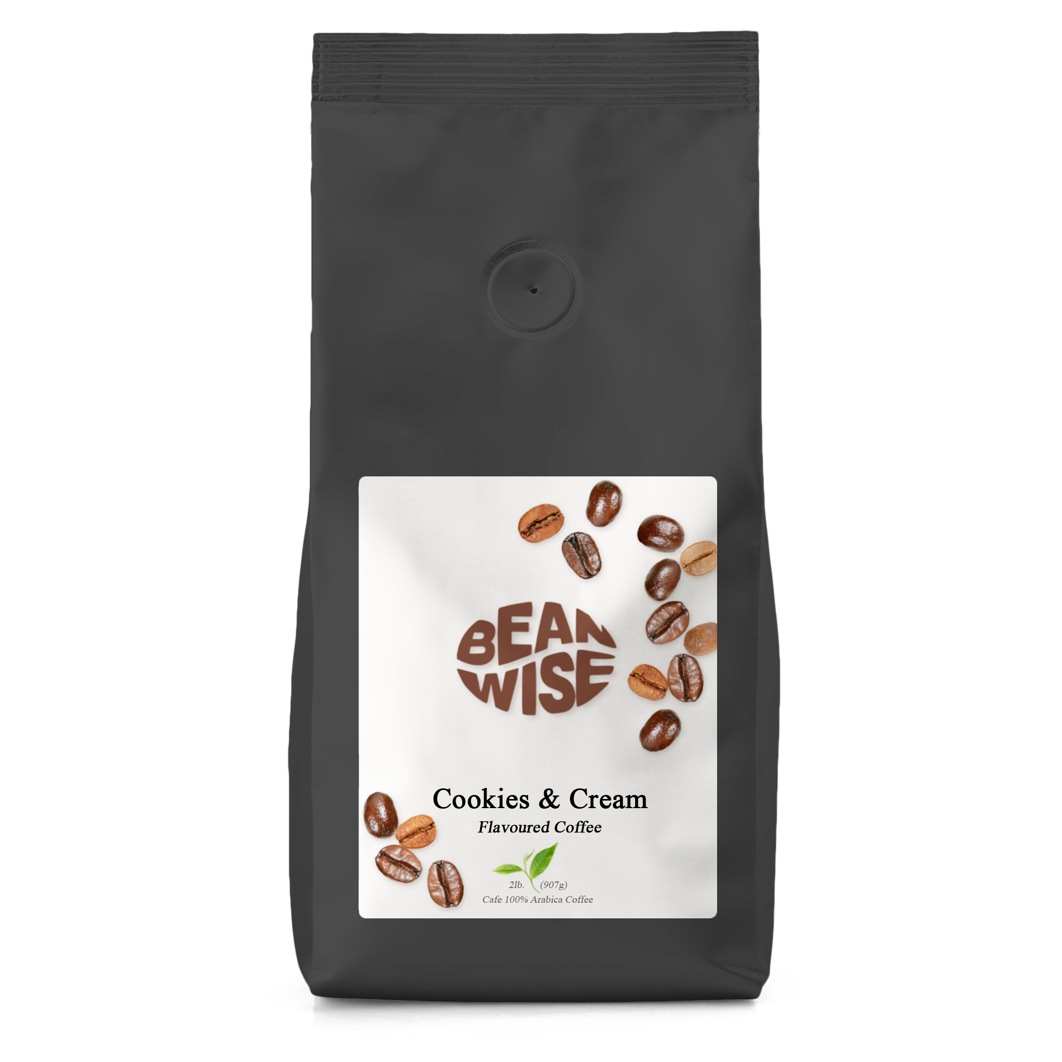 Cookies & Cream Flavoured Coffee Beans