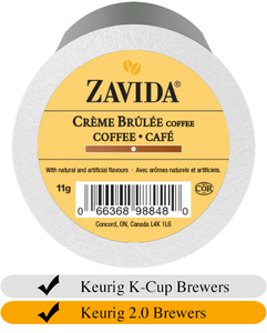 Zavida Creme Brulee Coffee Cups (24)