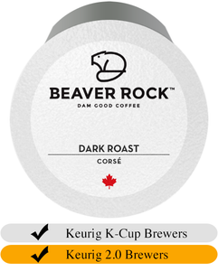 Beaver Rock Dark Roast Coffee Cups (25)