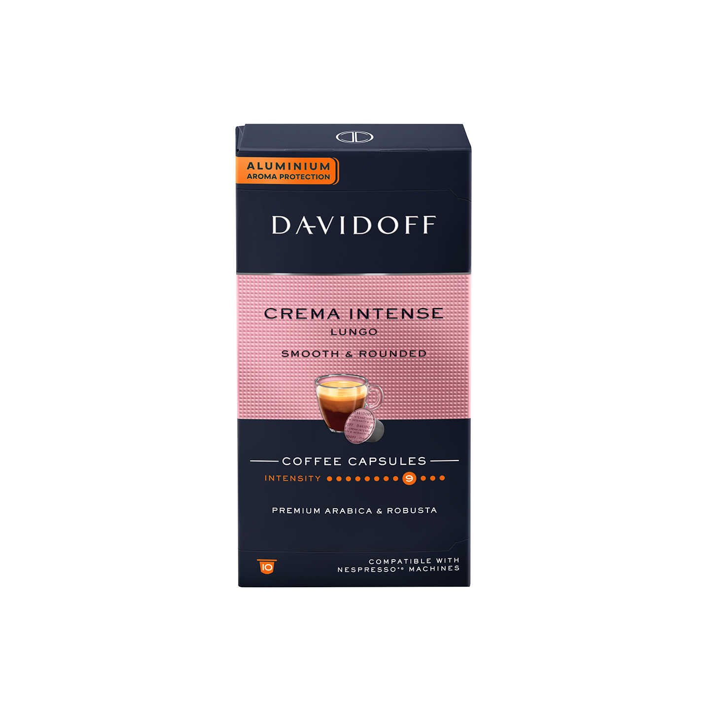 Davidoff Crema Intense Nespresso Compatible Capsules (10)