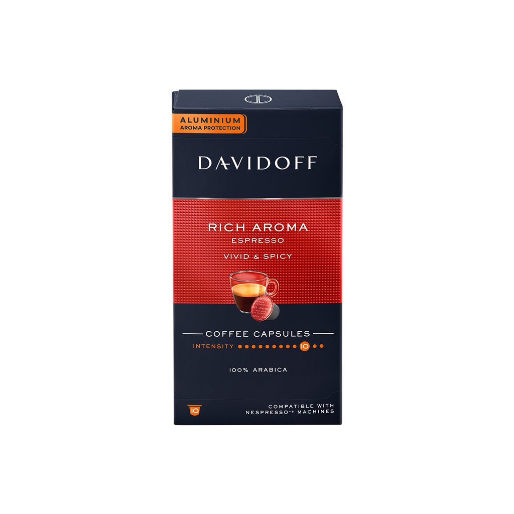Davidoff Rich Aroma Nespresso Compatible Capsules (10)