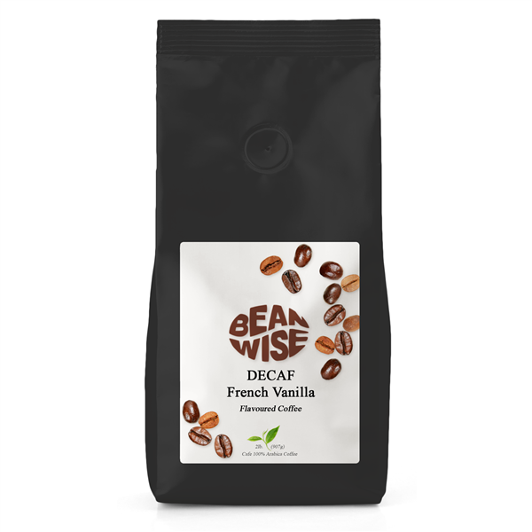 DECAF French Vanilla Flavoured Coffee Beans