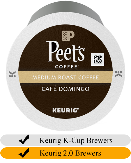 Peet's Coffee Café Domingo K-Cup® Pods (10)
