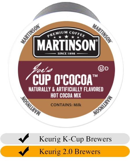 Martinson Cup O'Cocoa Hot Chocolate Mix Cups x 24