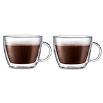 Bodum Bistro Double Wall Latte Mug 15.2oz (2 pcs)