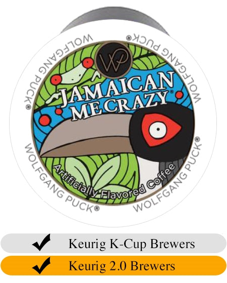 Wolfgang Puck Jamaican Me Crazy Keurig Cups (24)