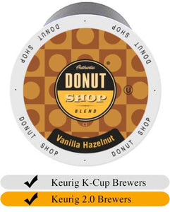 Donut Shop Vanilla Hazelnut Coffee Cups x 24