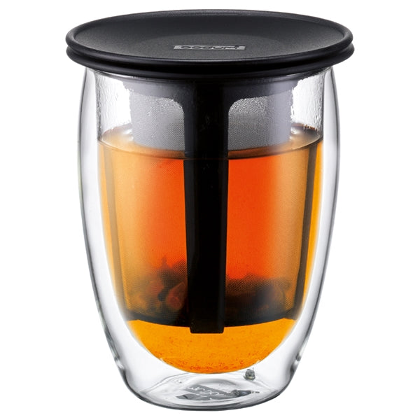 Bodum Tea For One - Glass & Tea Strainer 12oz