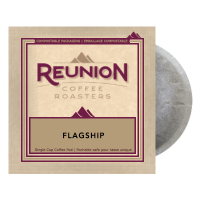 Reunion Coffee Flagship (16) - 100% Compostable Pods