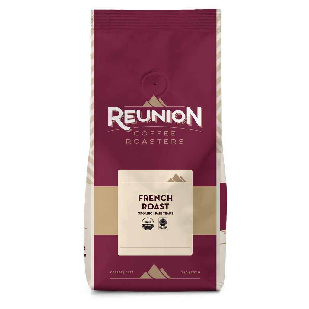 Reunion Coffee Roasters French Roast FTO Coffee Beans