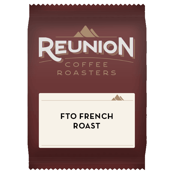 Reunion Coffee Roasters FTO French Roast Coffee (2.5oz)