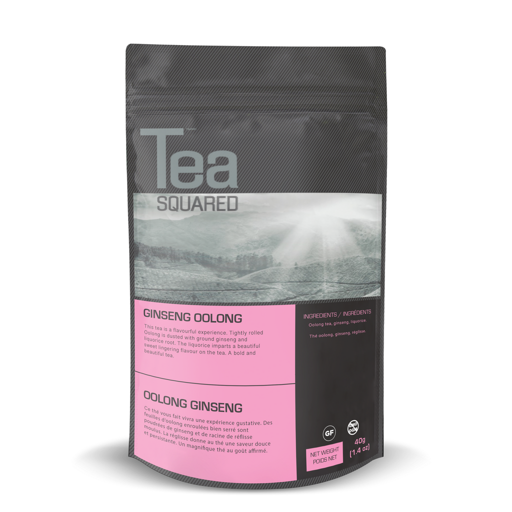 Tea Squared Ginseng Oolong Organic Loose Leaf Tea (40g)