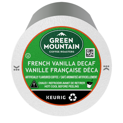 Green Mountain French Vanilla DECAF K-Cup® Pods (24)