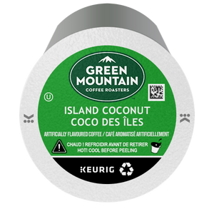 Green Mountain Island Coconut K Cup Pods 24
