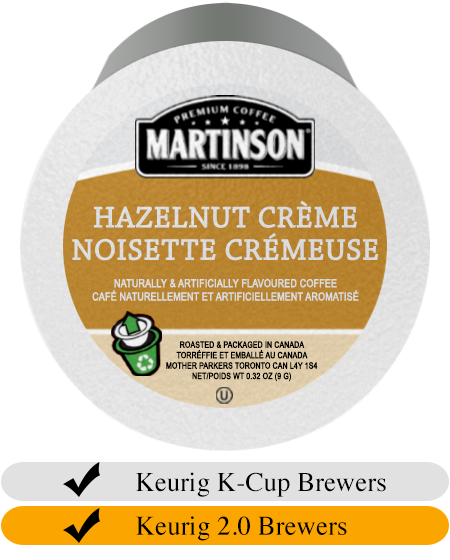 Martinson Hazelnut Crème Coffee Cups (24)