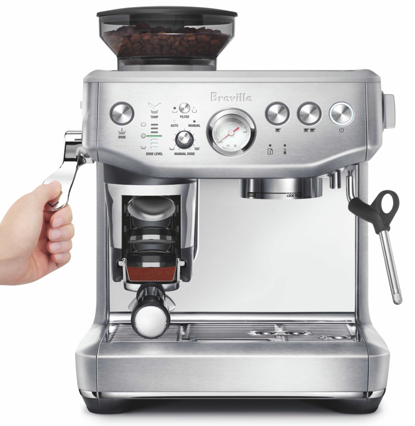 Breville Barista Express Impress Espresso Machine Beanwise