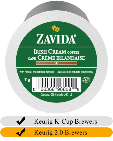 Zavida Irish Cream Coffee Cups (24)