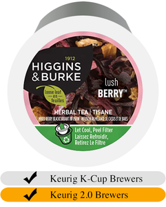Higgins & Burke Lush Berry Tea Cups (24)