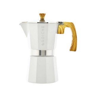 Grosche Milano Stovetop Espresso Maker (White)