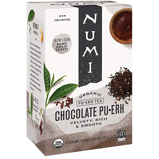 Numi Chocolate Pu-Erh Tea Bags (16)