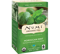 Numi Organic Moroccan Mint Tea Bags (18)