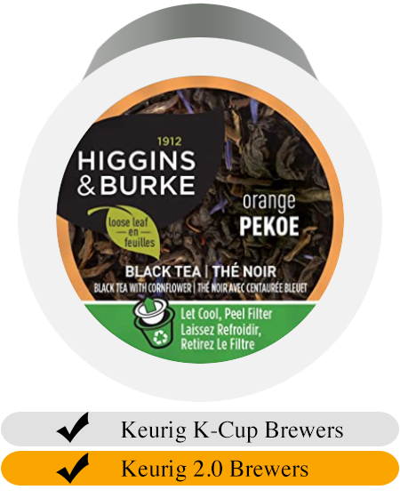 Higgins & Burke Orange Pekoe Tea Cups (24)