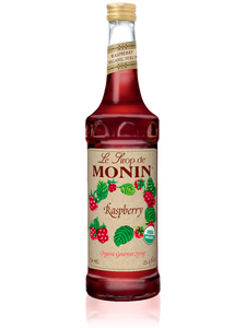 Monin Organic Raspberry Syrup