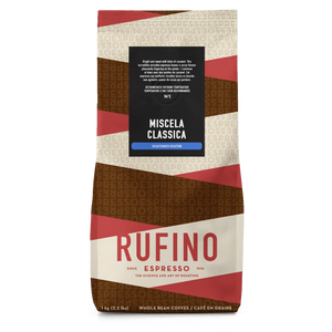 Rufino Espresso Miscela Classica Decaffeinated Beans
