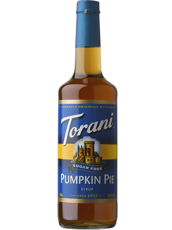 Torani Sugar Free Pumpkin Pie Syrup (750ml)