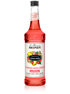 Monin Strawberry Ginger Lemonade Cocktail Mixer (750ml)