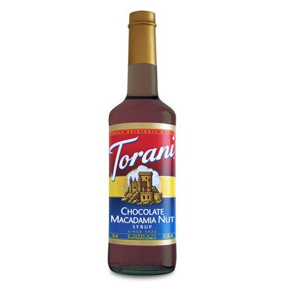 Torani Chocolate Macadamia Nut Syrup (750 ml)