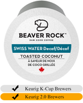 Beaver Rock Toasted Coconut DECAF Coffee Cups (25)
