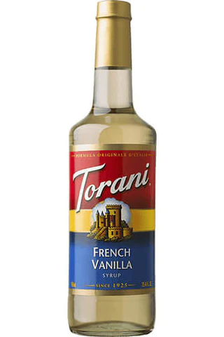 Torani French Vanilla Syrup (750 ml)