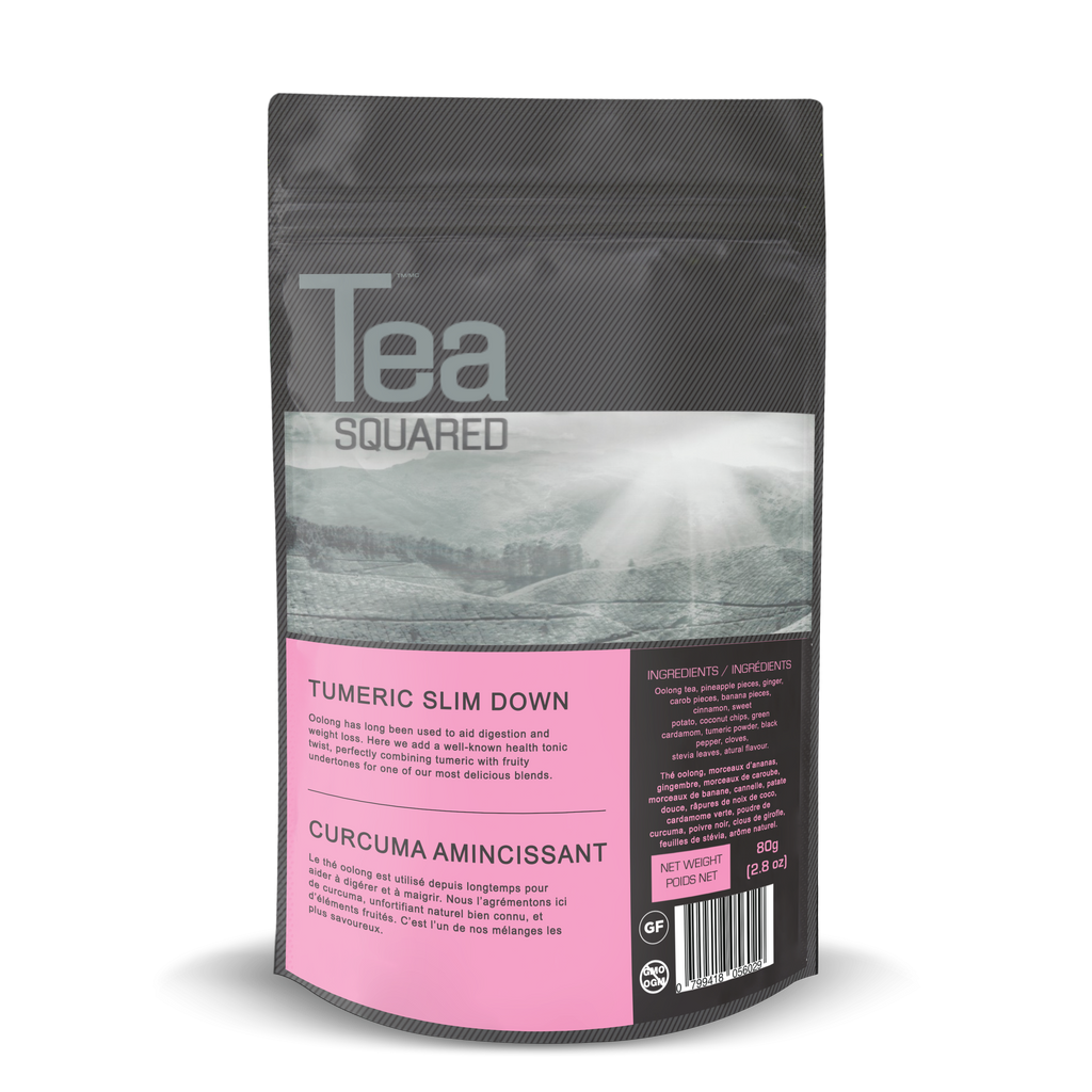 Tea Squared Turmeric Slim Down Loose Leaf Tea (80g)