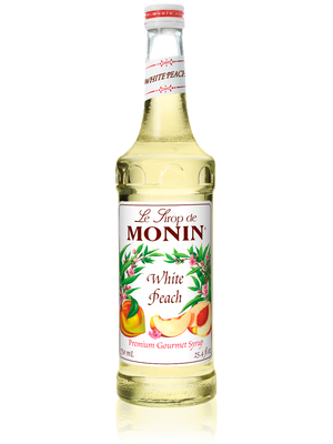 Monin White Peach Syrup